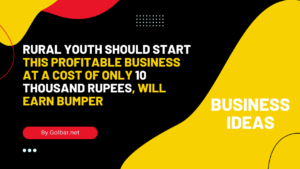 Business Ideas: Rural youth should start this profitable business at a cost of only 10 thousand rupees, will earn bumper